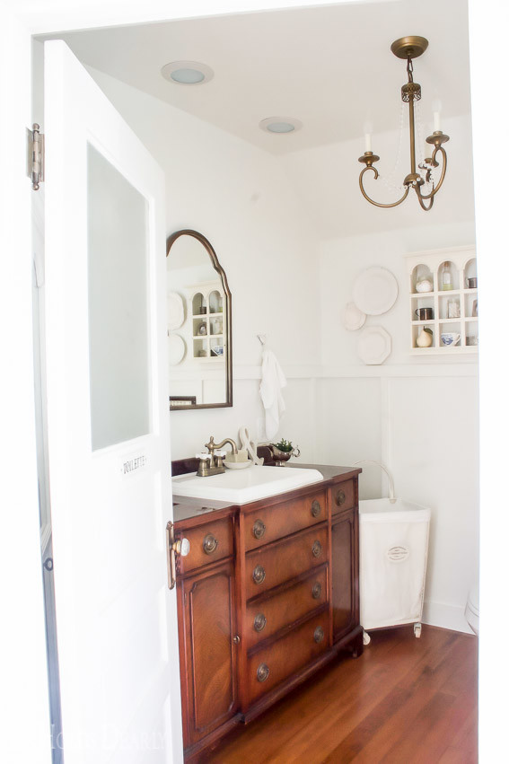 Create Share Inspire Link Party - Master Bathroom Reveal - She Holds Dearly